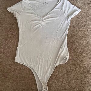 Hollister white bodysuit size L